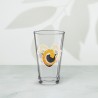Verre à pinte - Masque jaune