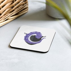 Sous-verres en liège - Violet