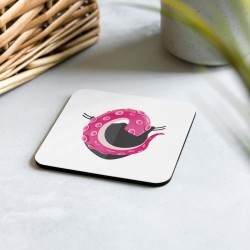 Sous-verres en liège - Rose