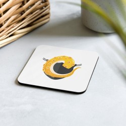 Sous-verres en liège - Jaune