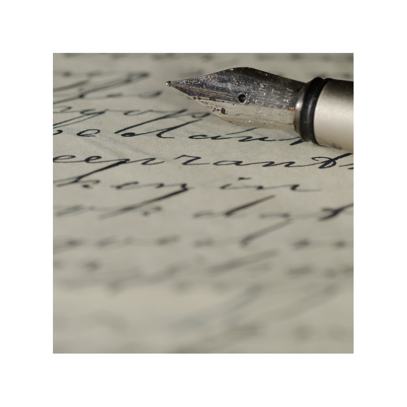 Lettre manuscrite - Erotique